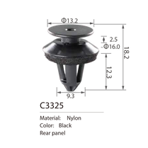 C3325 Door Trim Panel Clip
