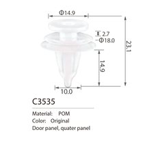 Door Trim Panel Clip