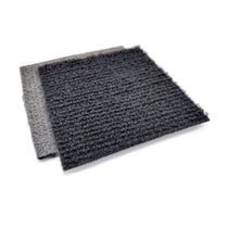 Ribbed Charcoal Car Carpet