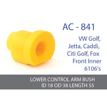 Ac-841 Lower Control Arm Bush - Front Inner