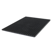 Commercial Rubber Ring Mat - Black 1200 X 800; 22mm Thick