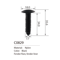 C0829 Fire Tree Rivet