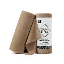 Coral Fleece Detailing Towels - Tan 20pc