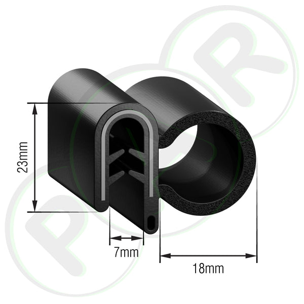 Pr3333 Universal Door Seal – Pro Auto Rubber