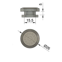 Bg0064 Blind Grommet 16 mm Hole Size