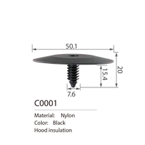 C0001 Ford/Chrysler Fire Tree Rivet