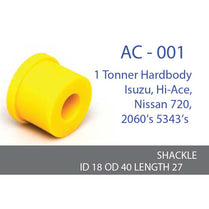 Ac-001 Shackle Bush  Front - Upper