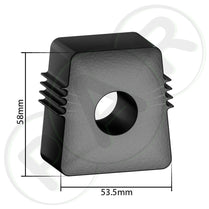 De2761W Kennis Brick Grab Rubber 1.2M With Hole