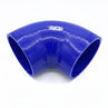 60mm Blue Silicone Hose Elbow 90 Degree