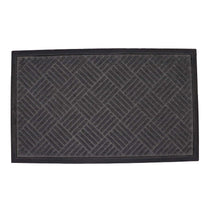 Checker Entrance Mat Black & Grey 900 X 1500