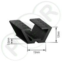 Pr121 15mm Window Channel