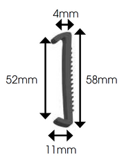 PR1285 Glass Rack Rubber