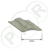 Pr491W Thick Aluminium Trim White