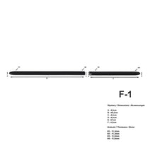 Door Protector SB-F1 for Chevrolet Fiat Łada  Seat Skoda Ssangyong Subaru