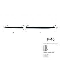 Door Protector SB-F-40 for Hyundai Mercedes Nissan Suzuki