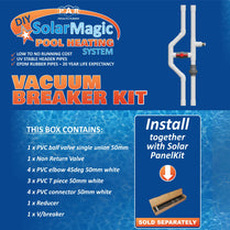 Par Pool Heating Solar Magic Vacuum Breaker Diy Kit