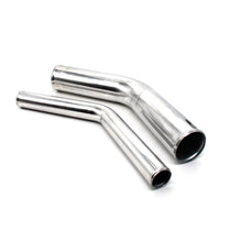 57mm 45 Degree Aluminum tube Wall: 1.8mm Length: 500mm