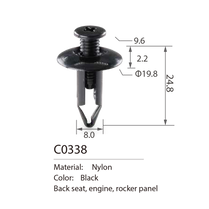 C0338 Push Type Retainer