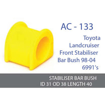 Ac-133 Stabilier Bar Bush - Front