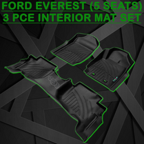 Ford Everest (5Seats) 3piece Mat Set 2016