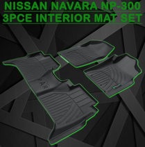Nissan NP300 3pce Mat Set 2015