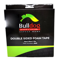 Double Sided Foam Tape - Black
