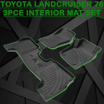 Toyota Land Cruiser 76/79 Series 3piece Mat Set 2010+