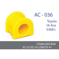 AC-036 Stabilier Bar Bush - Front