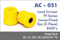AC-051 Shackle Bush - Rear Lower Fixed Eye (2 Pce)