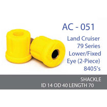 AC-051 Shackle Bush - Rear Lower Fixed Eye (2 Pce)