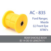 AC-835 Rear Shackle Bush (L) Front Eye