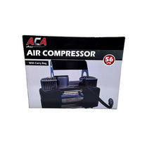 Air Compressor Dual Cylinder 56lpm - With Carry Bag