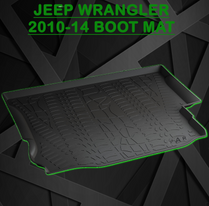 JEEP WRANGLER 2011-2014 Boot Mat