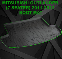 MITSUBISHI OUTLANDER (7 seater)2013 - 2017 Boot Mat