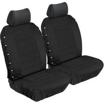 Safari 4pce Front Seat Cover Set - Grey